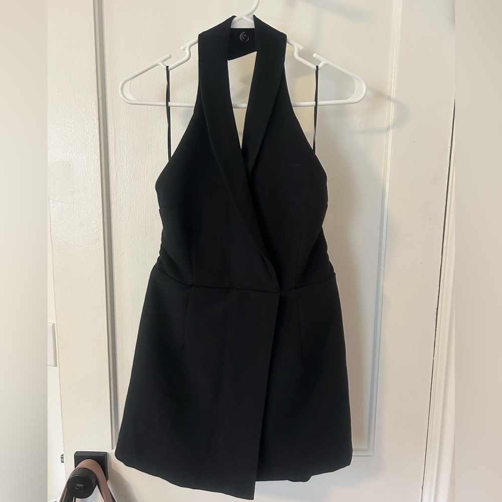 Abercrombie & Fitch Black Blazer-Style Dress
